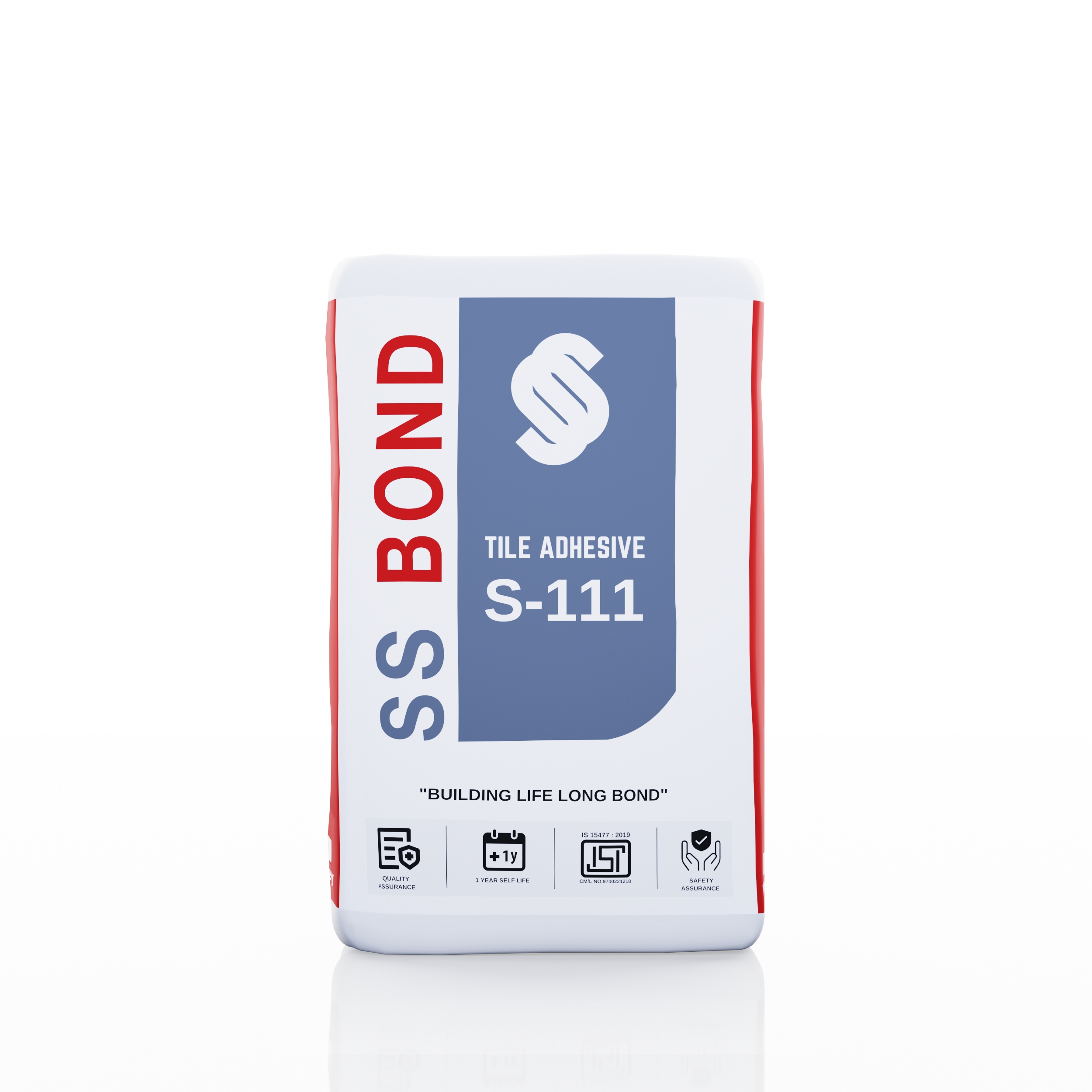 S-111 Tile Adhesive alternate angle